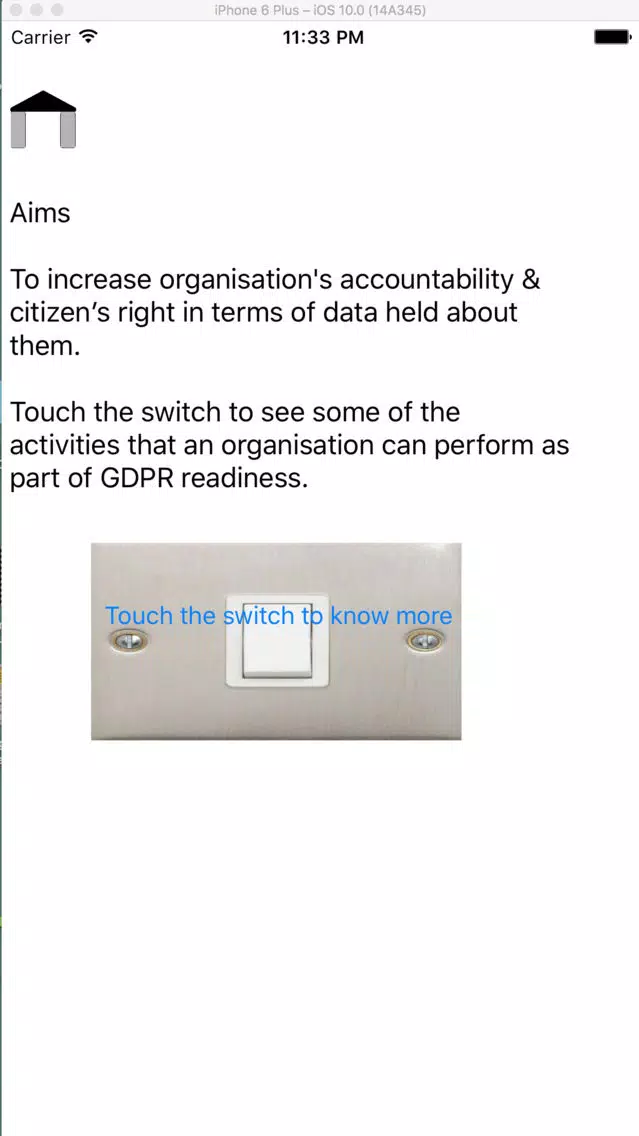 EU GDPR CBT Screenshots