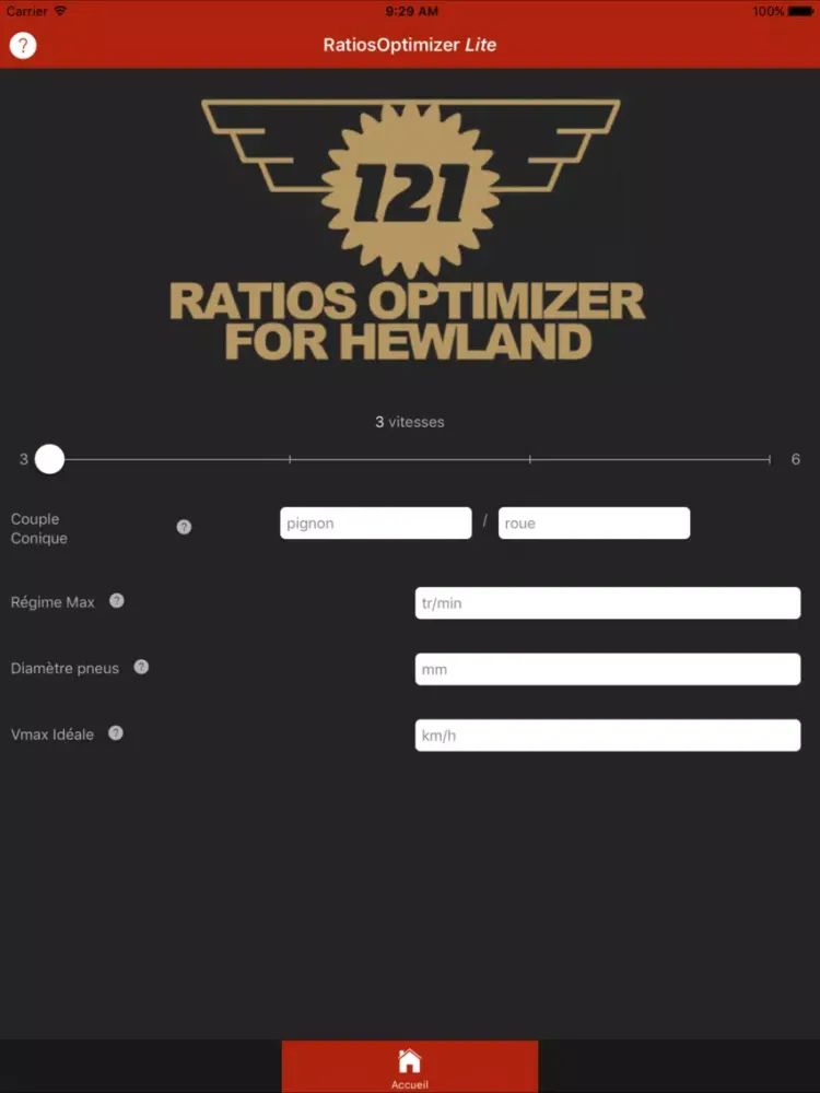 Ratios Optimizer Lite iPad  سکرین شاٹس