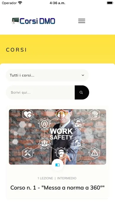 Corsi DMO Plus 스크린샷