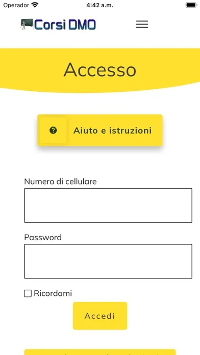 Corsi DMO Plus 스크린샷