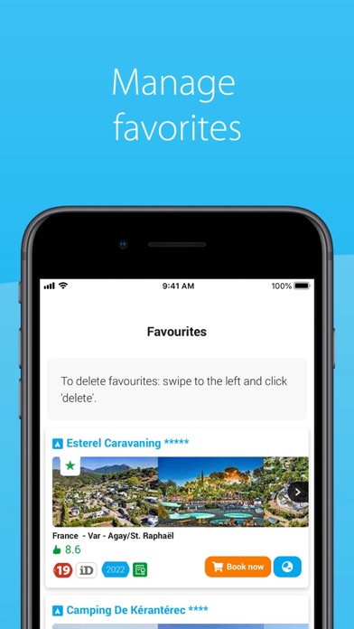 Capturas de pantalla de CampingCard ACSI