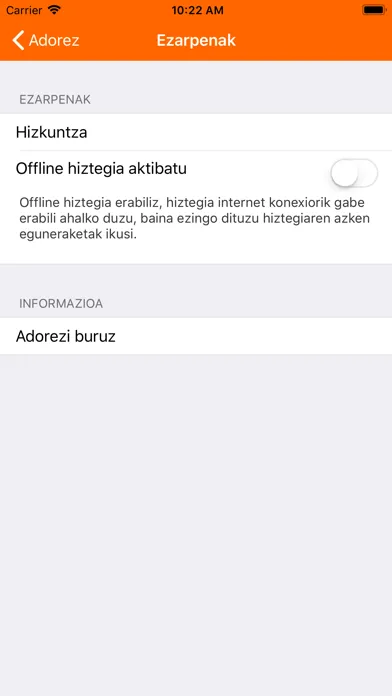 Adorez Hiztegia Screenshots