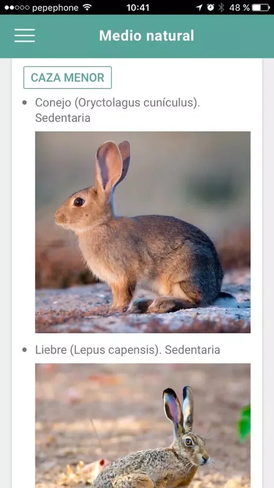 Caza Euskadi应用截图