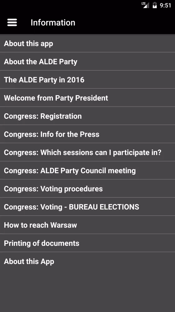 Tangkapan layar ALDE Party Congress - 2016