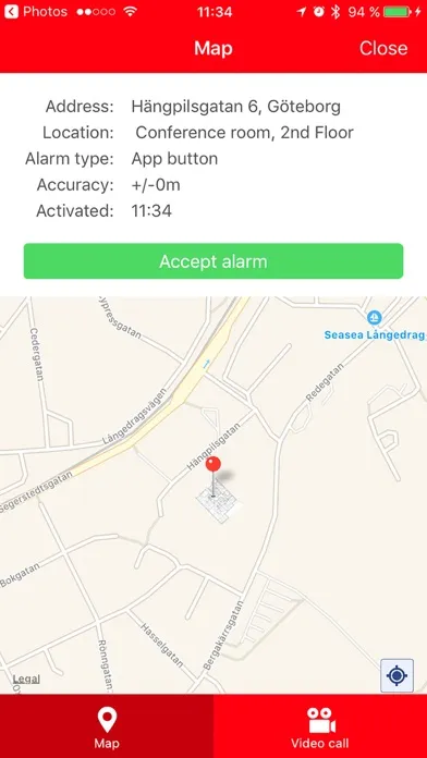 Alerty Personal alarm স্ক্রিনশট