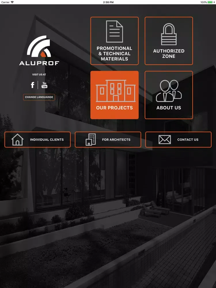 Aluprof Mobile iPad  스크린샷