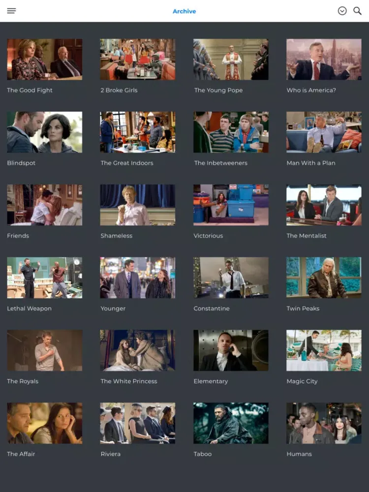 Capturas de tela do TVPlay Home Eesti iPad 