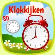Klokkijken oefenen SD
