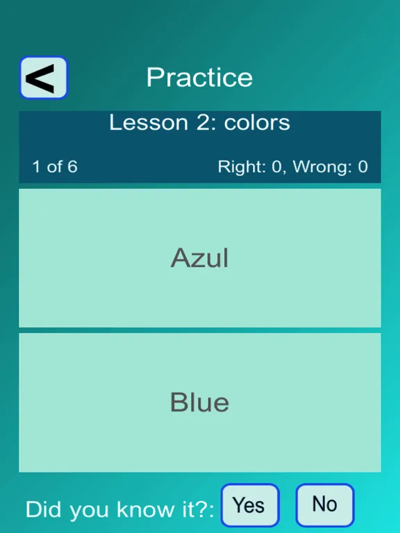 Ảnh chụp màn hình của Woorden ES (Spanish Course) iPad 