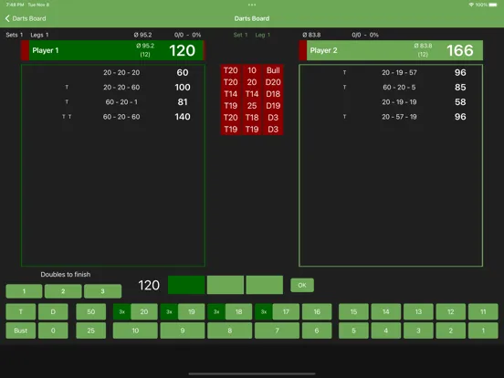 Darts Board iPad  سکرین شاٹس