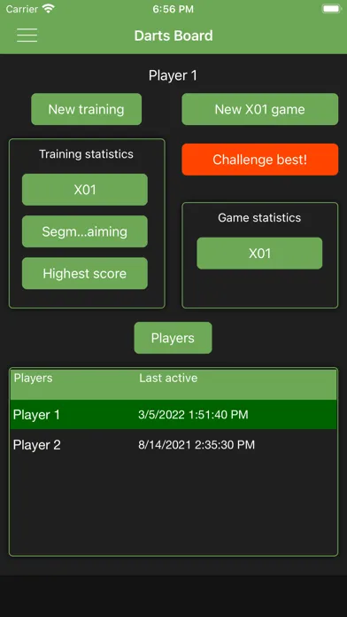 Darts Board سکرین شاٹس