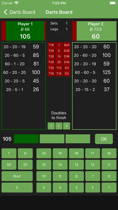 Darts Board سکرین شاٹس