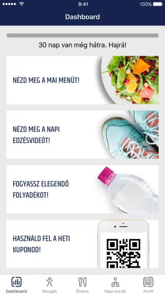 ภาพหน้าจอของ SPAR Életmód