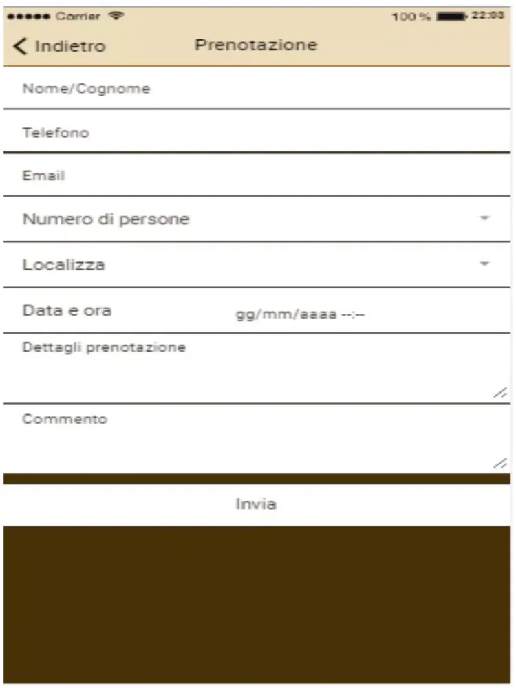 Zrzuty ekranu CAFFUCCINO iPad 