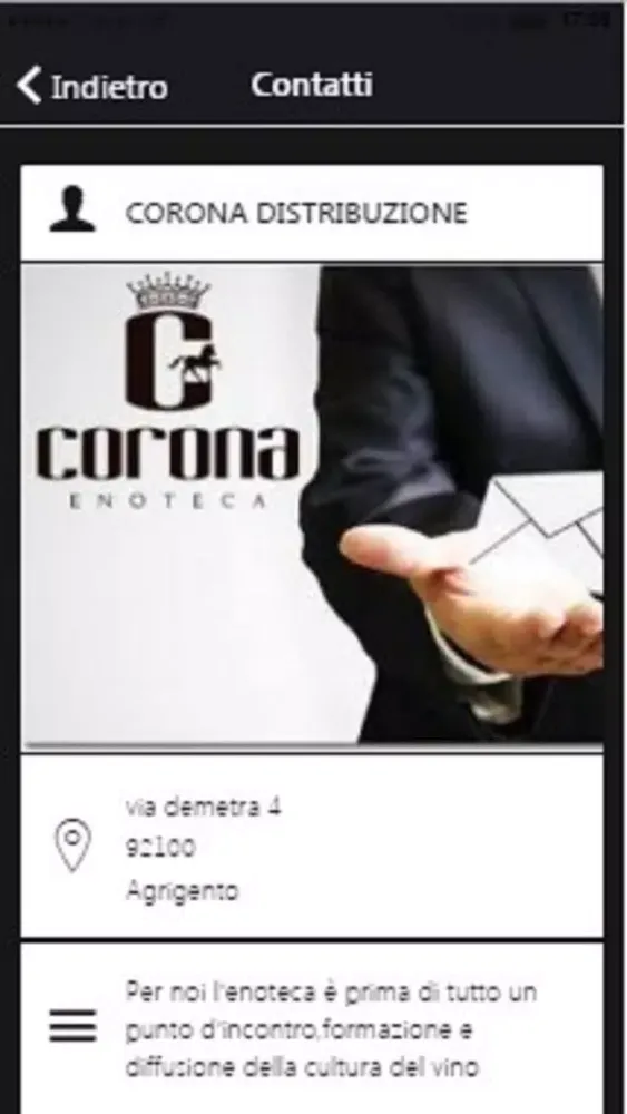 Screenshot di ENOTECA CORONA