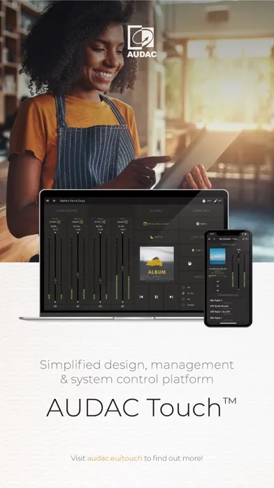 Скриншоты AUDAC Touch 2