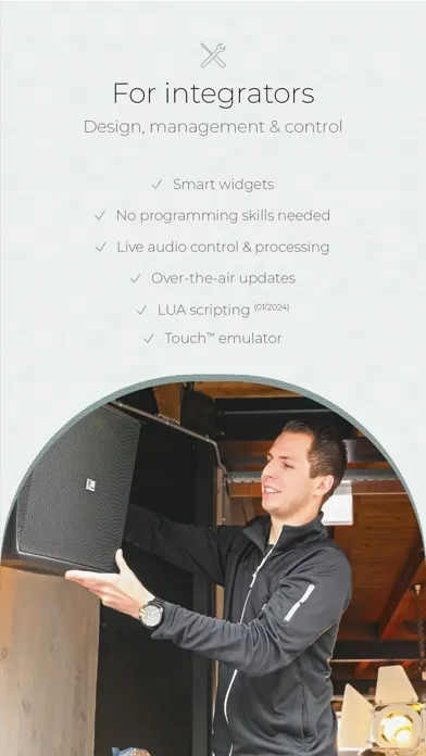 Скриншоты AUDAC Touch 2