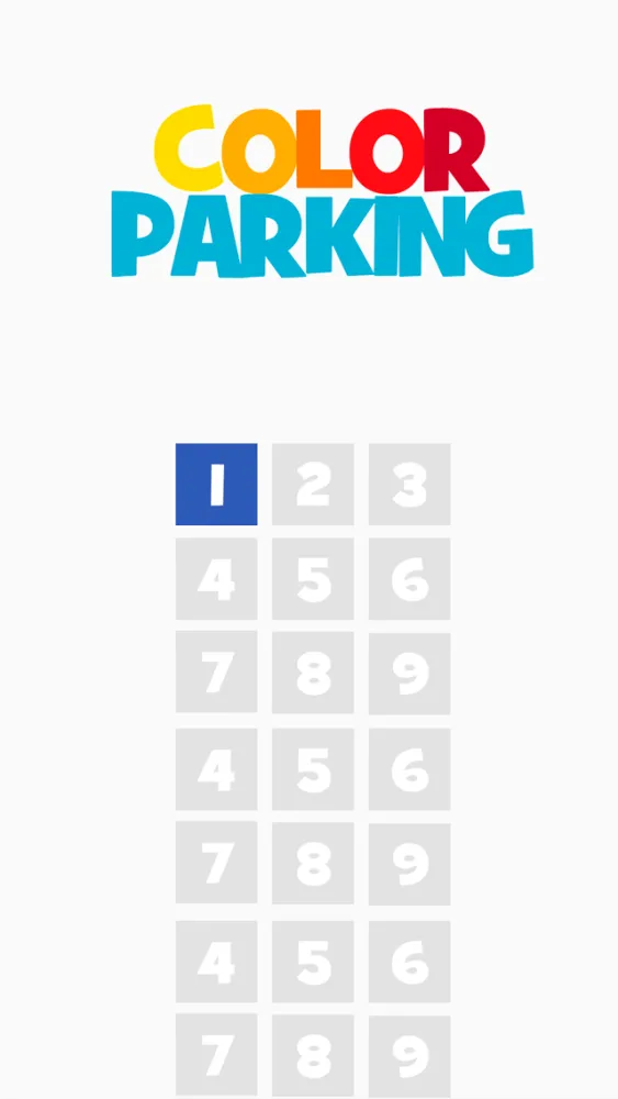 Ảnh chụp màn hình của Color Parking - Game about square