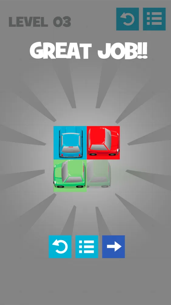 Ảnh chụp màn hình của Color Parking - Game about square