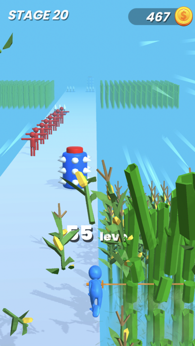 Capturas de tela do Ninja Run: Hit and Cut
