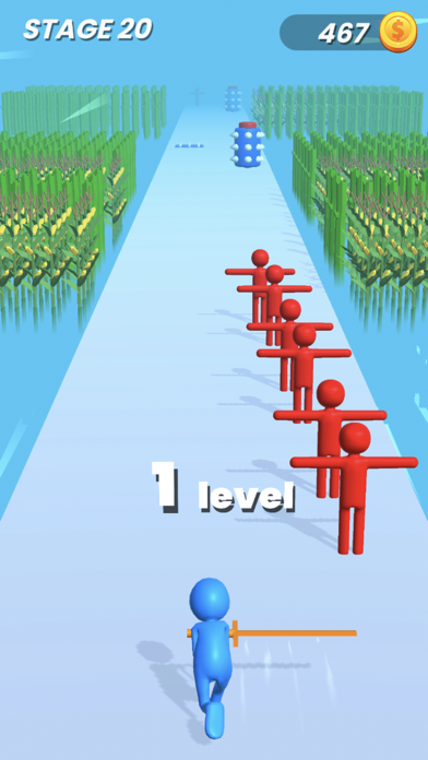 Capturas de tela do Ninja Run: Hit and Cut