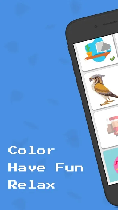 Pixel Color - Color by numbers Ekran Görüntüleri
