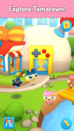 Tangkapan layar My Tamagotchi Forever