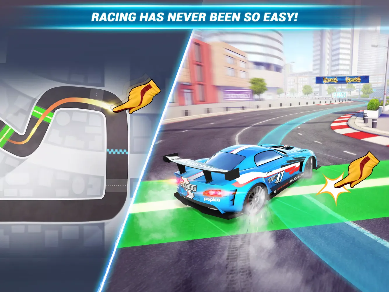 Ảnh chụp màn hình của Ridge Racer