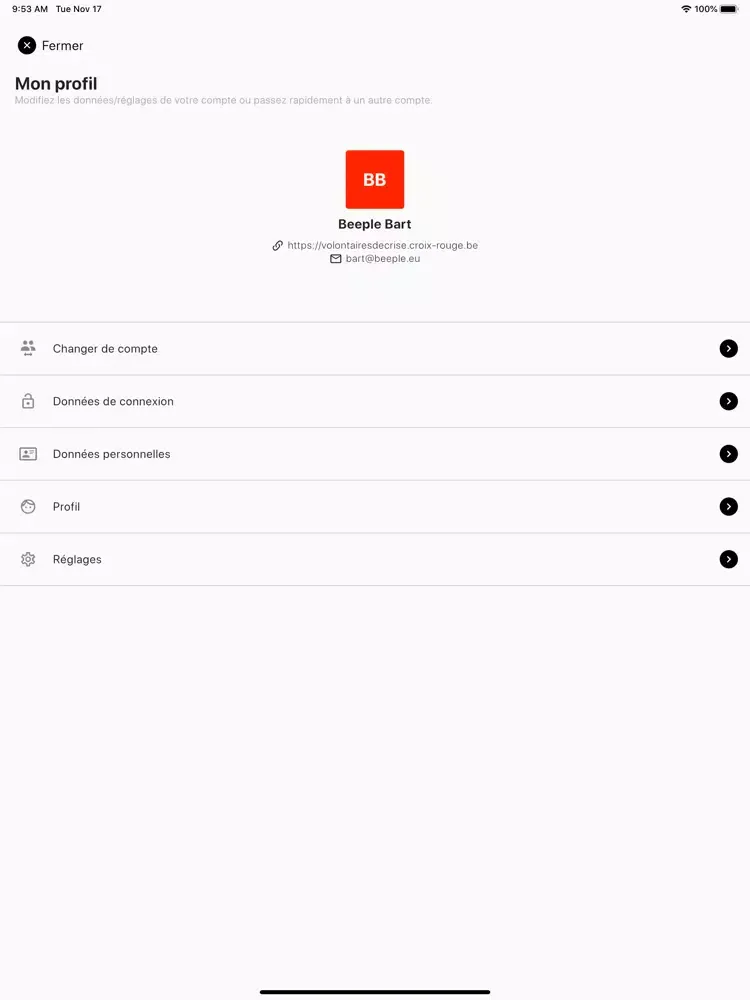 Volontaires de Croix-Rouge iPad 應用截圖