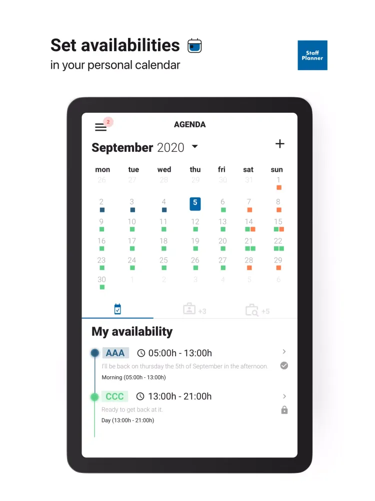 Intercruises Staff Planner Screenshots