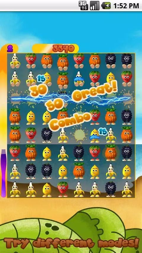 Ảnh chụp màn hình của Jewels? Fruits!