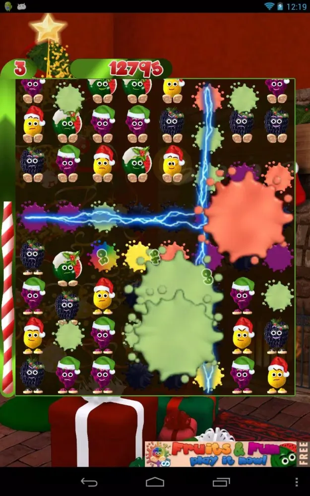 Jewels? Fruits! Xmas Screenshots