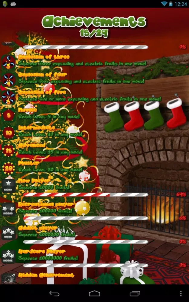 Jewels? Fruits! Xmas Screenshots