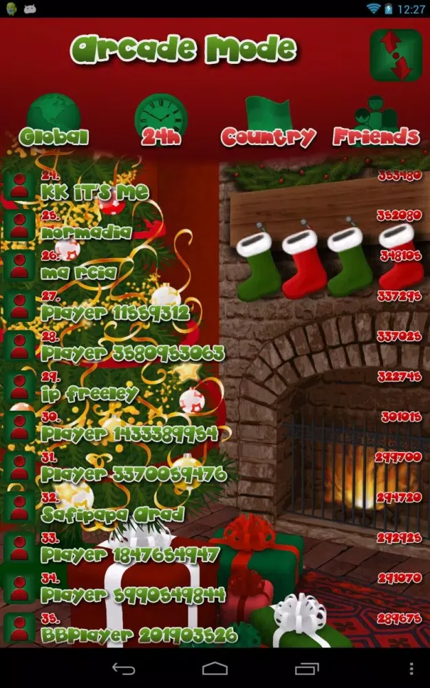 Jewels? Fruits! Xmas Screenshots