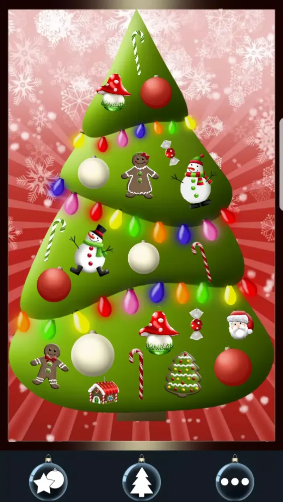 Tangkapan layar My Xmas Tree