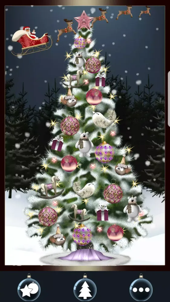 Tangkapan layar My Xmas Tree