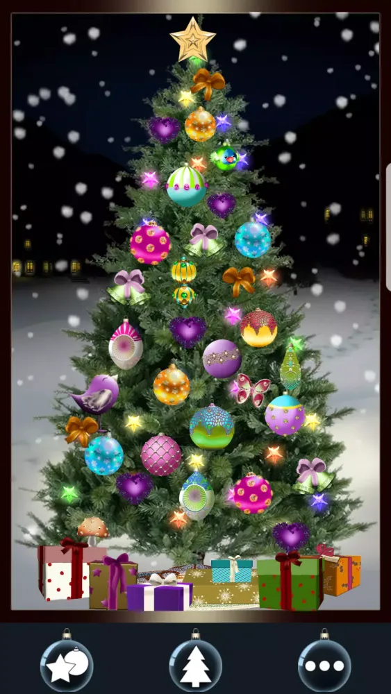 Tangkapan layar My Xmas Tree