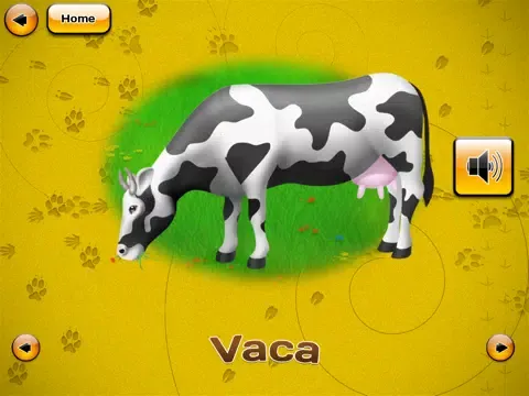 Ảnh chụp màn hình của Animales del zoo para los niños iPad 