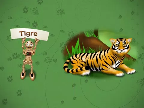Ảnh chụp màn hình của Animales del zoo para los niños iPad 