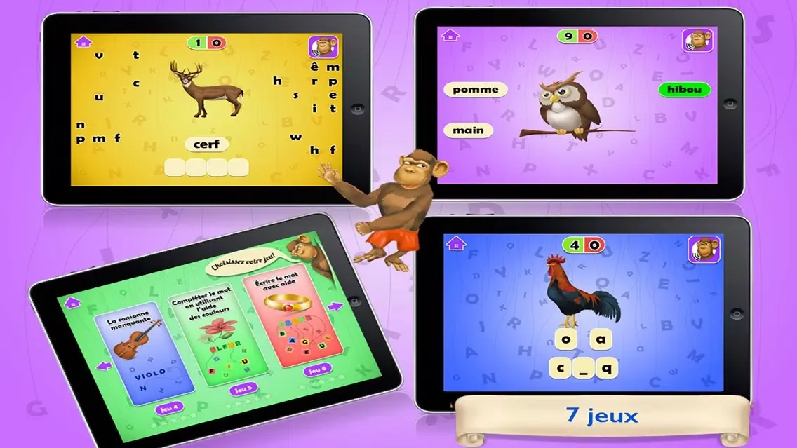 Apprendre l' alphabet, lire et ecrire应用截图
