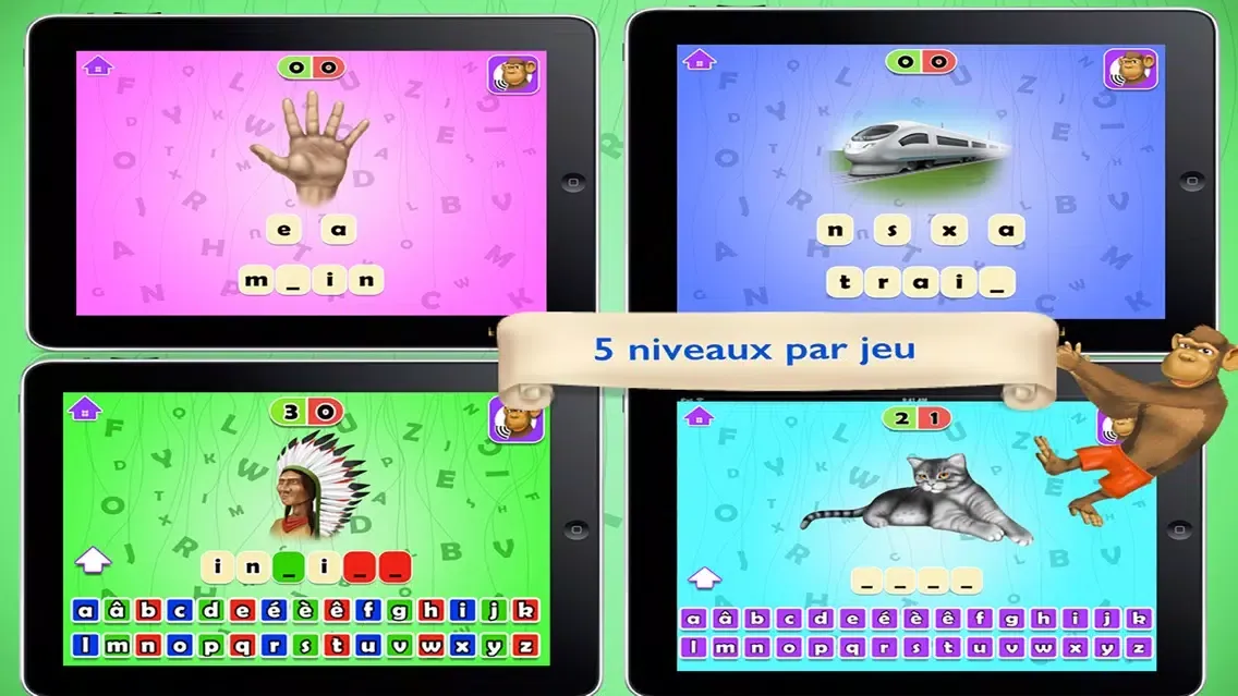 Apprendre l' alphabet, lire et ecrire应用截图