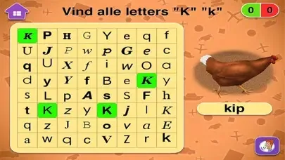 Tangkapan layar Spelletjes om kleuters te leren lezen