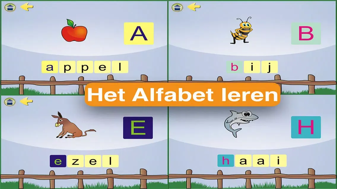 Tangkapan skrin Leren Lezen