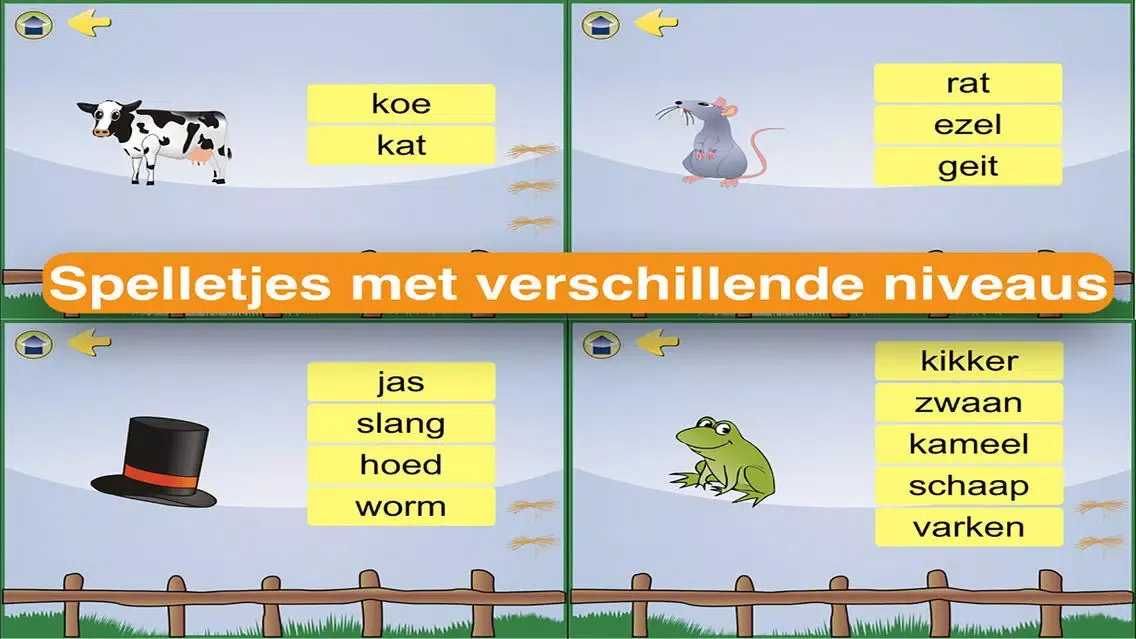 Tangkapan skrin Leren Lezen