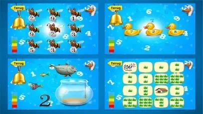 spelletjes voor kleuters : de cijfers Ekran Görüntüleri