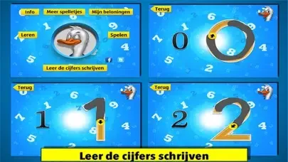 spelletjes voor kleuters : de cijfers Ekran Görüntüleri