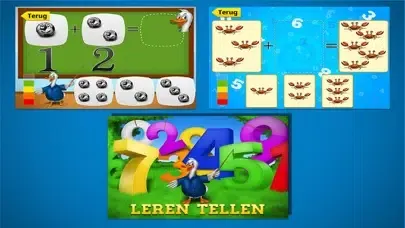 spelletjes voor kleuters : de cijfers Ekran Görüntüleri