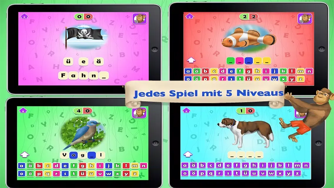 Die lustige Schule: Lernen lesen und schreiben und erstellen Sie Ihre Worte Screenshots