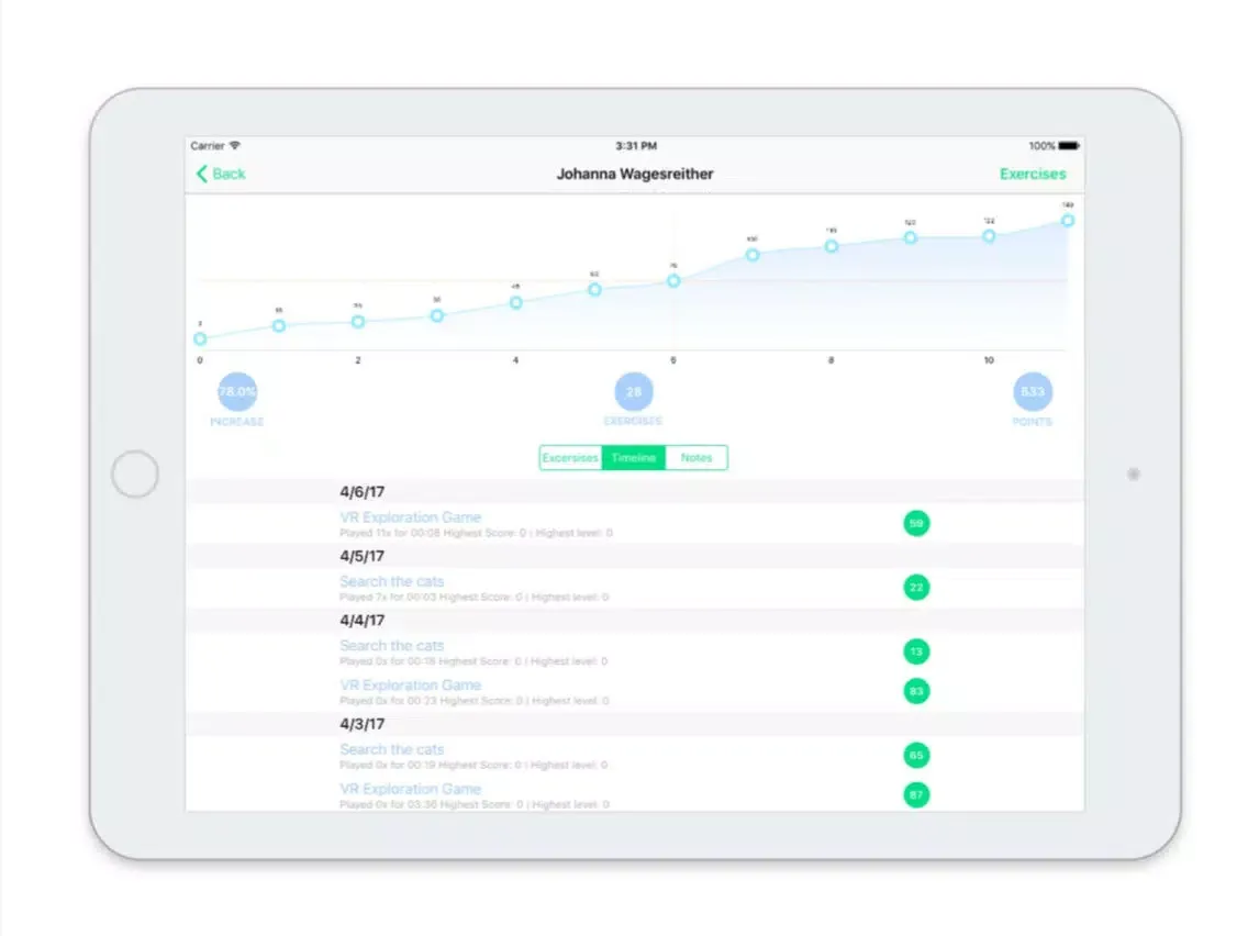 Скриншоты VRTherapy - Trainer App iPad 