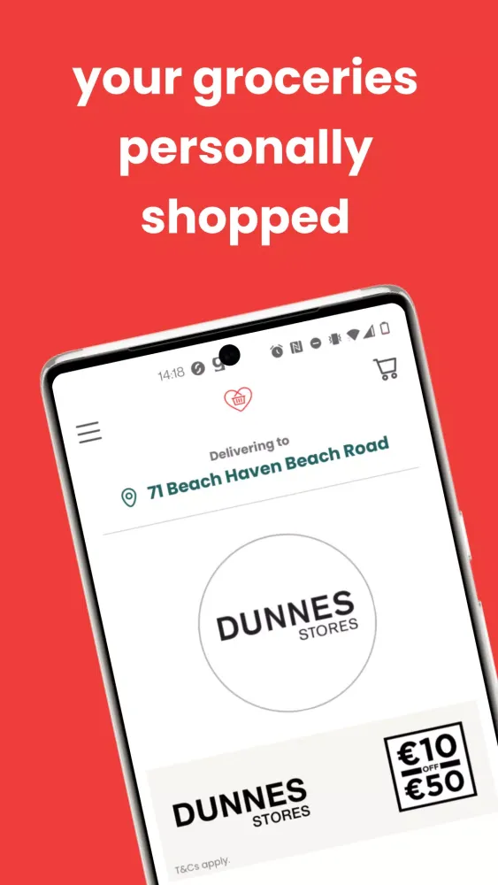 buymie:Dunnes Grocery Delivery应用截图